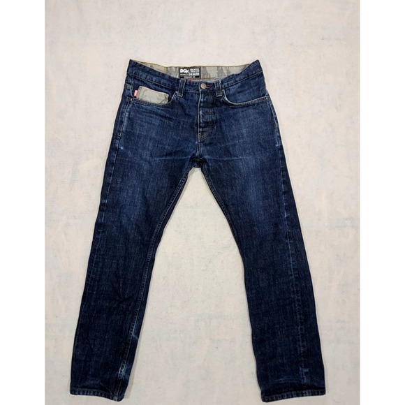 DGK Other - DGK Jeans Mens 32 X 30 Straight Fit Never Wash Selvedge Camo indigo Y2K Vtg